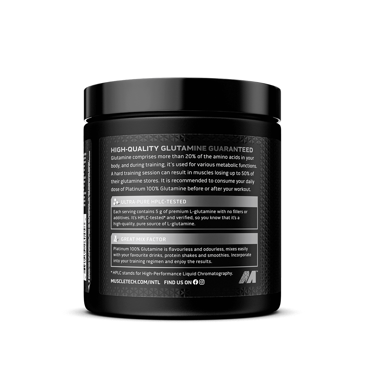 Platinum 100% Glutamine - Left